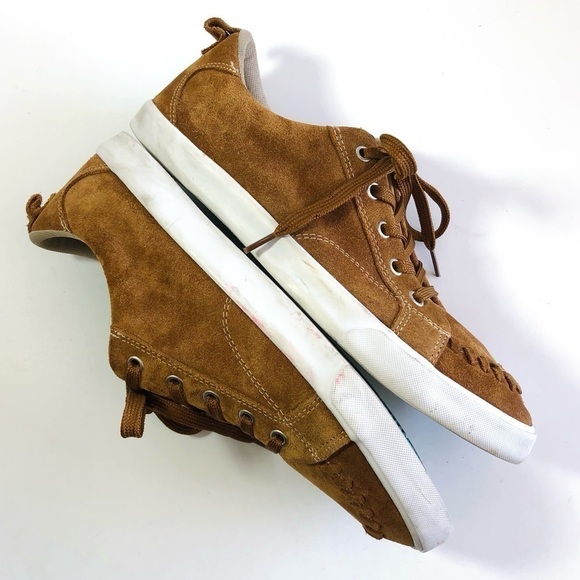 REBA by Justin Oakie Suede Moc Toe Sneakers - Picture 10 of 15
